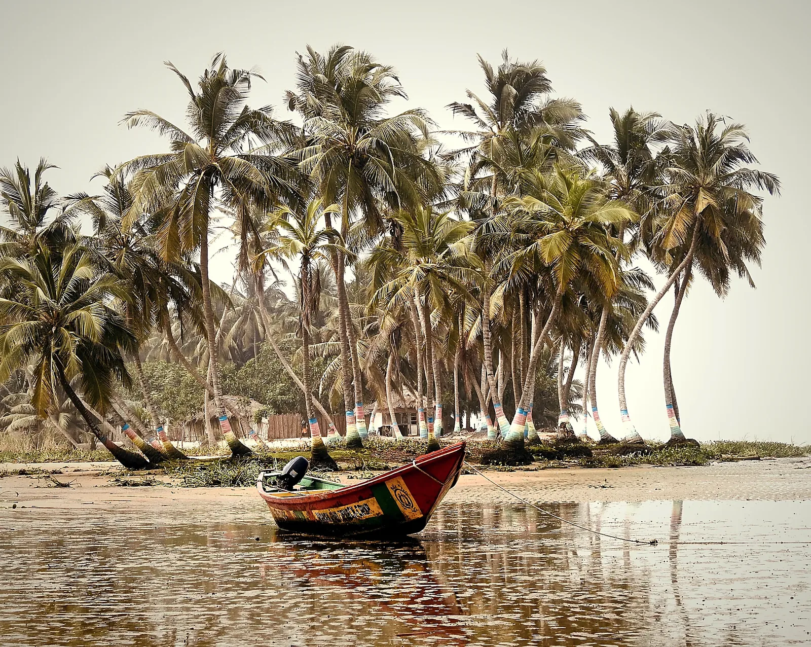 Ghanaian coastline