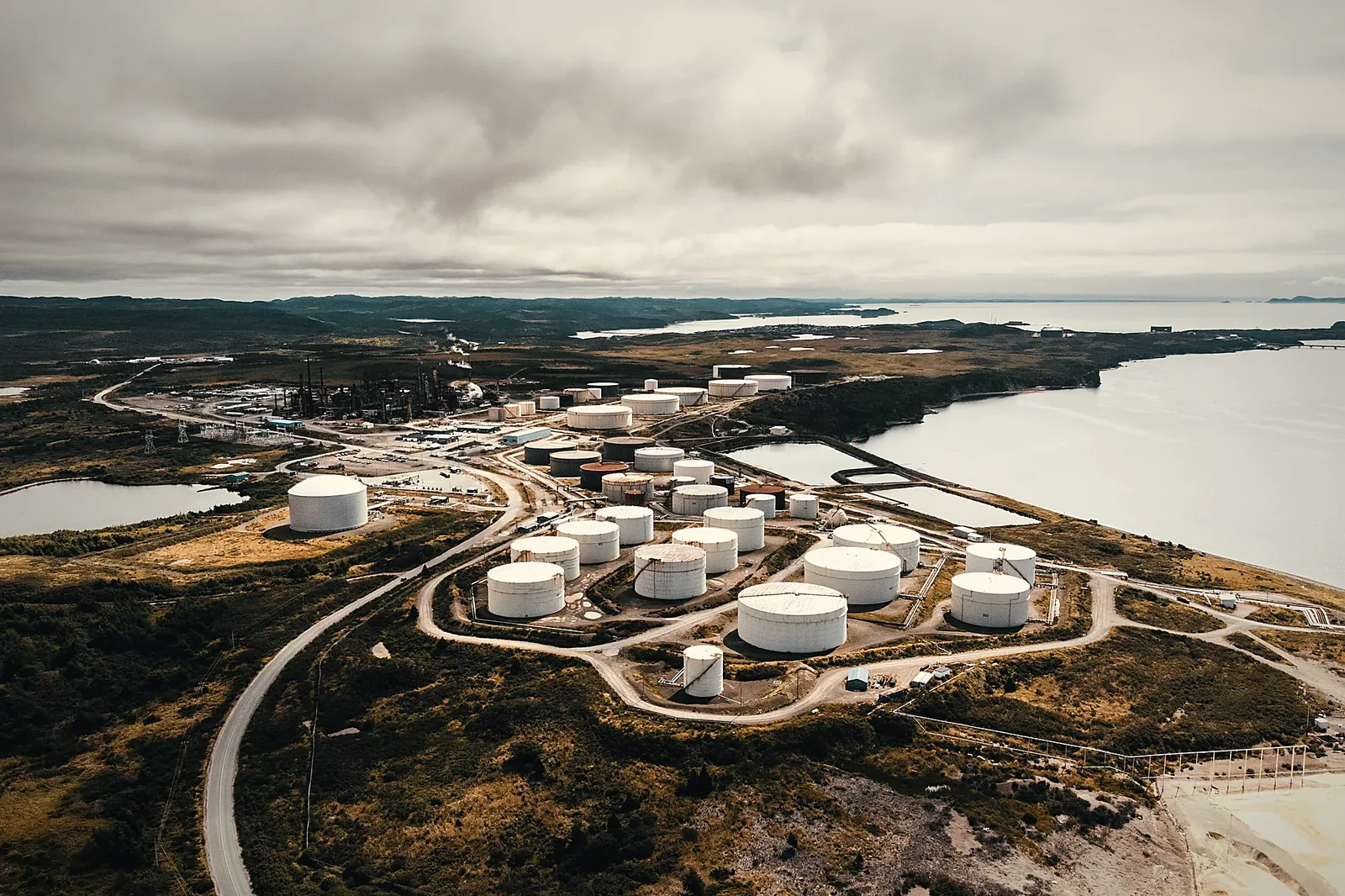 Coastal tank farm